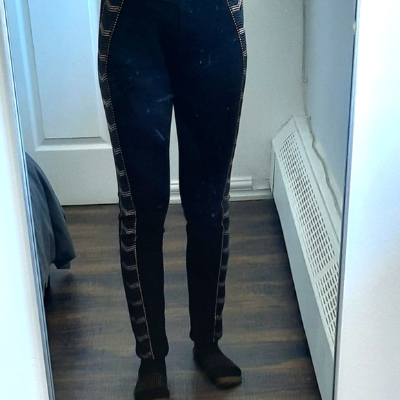 Ponte leggings with studded side detail - Picture 5 of 6